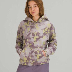 Lululemon All Yours Hoodie Orbital Tie Dye Mauve Grey Multi